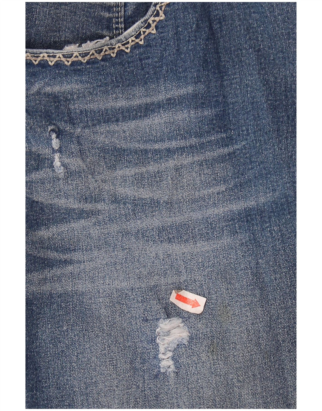 Женские джинсовые шорты-бермуды LEVI'S, размер США 13, большой размер W32, синий хлопок