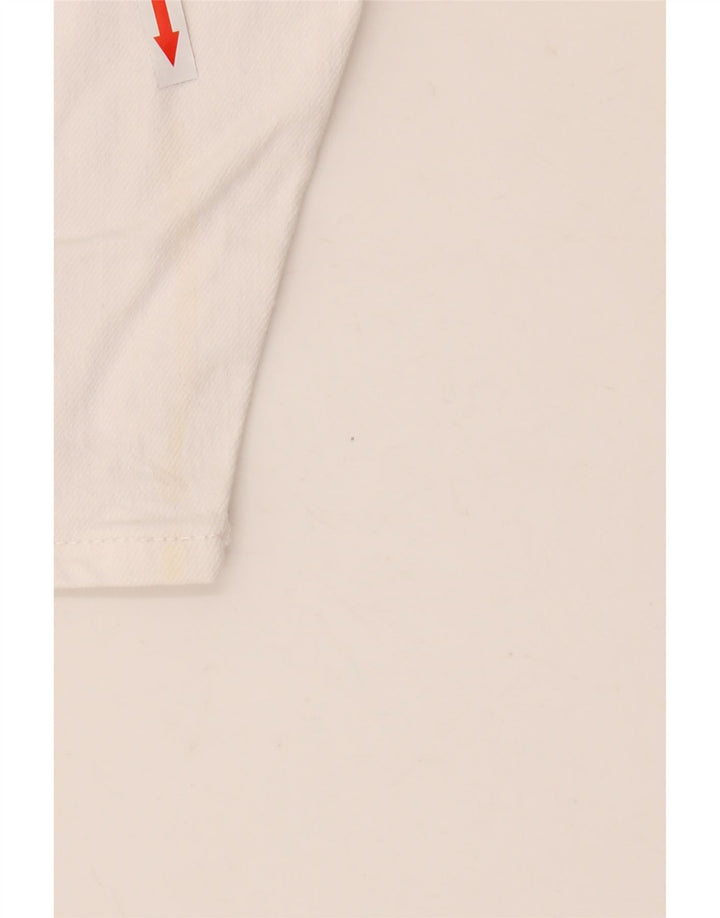 Мужские джинсовые шорты Zara EU 42, большие W32, белый хлопок