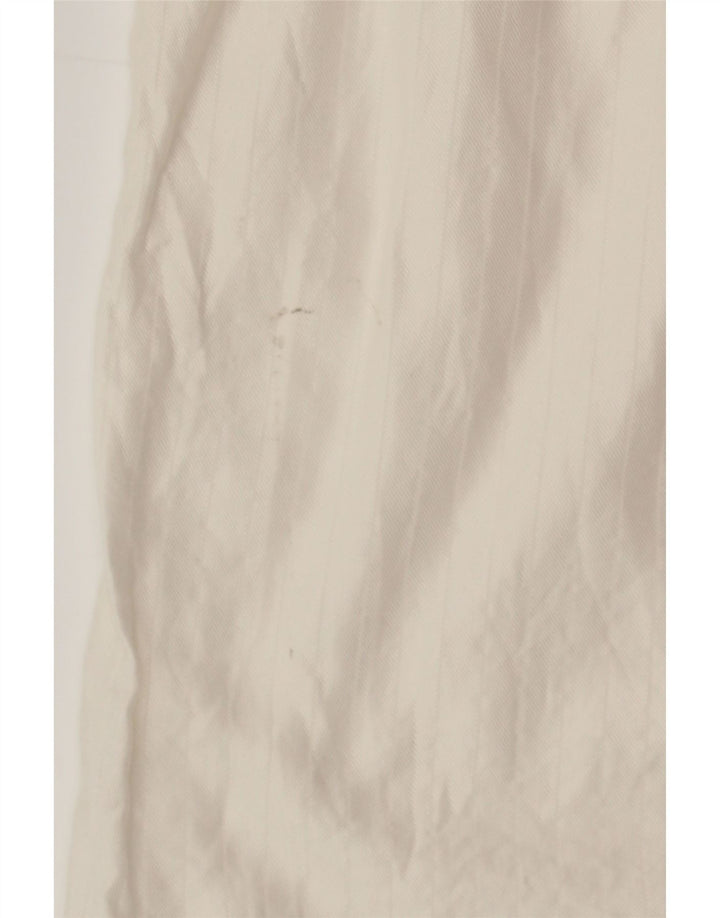 PIERRE CARDIN Mens Shirt XL White Viscose Vintage Pierre Cardin and Second-Hand Pierre Cardin from Messina Hembry 