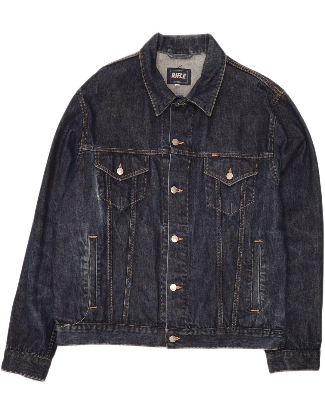 Мужская джинсовая куртка RIFLE UK 44 2XL, синяя, хлопок