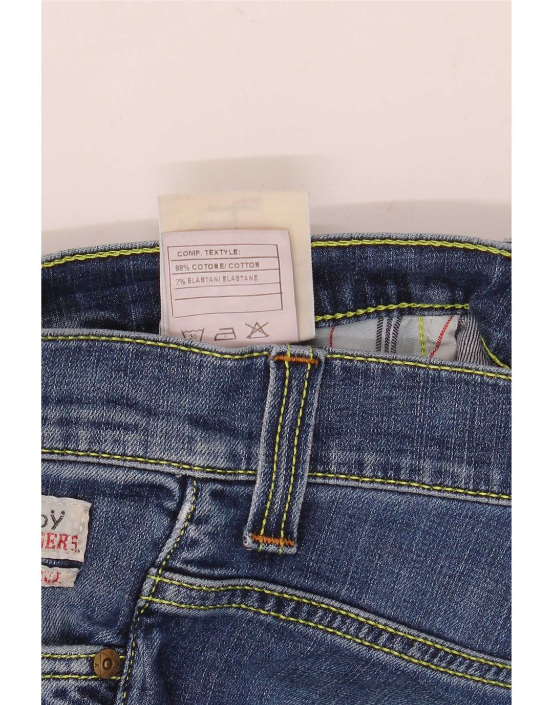 Женские узкие джинсы Roy Rogers W30 L34 синие, хлопок