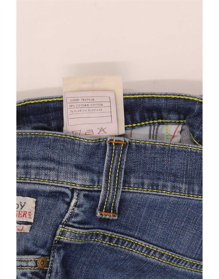 Женские узкие джинсы Roy Rogers W30 L34 синие, хлопок
