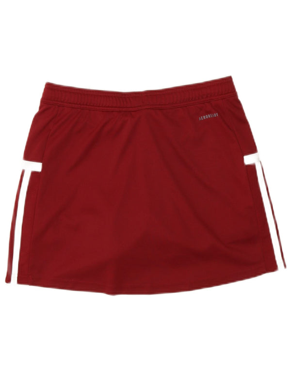 Женские шорты Adidas Aeroready UK 8/10, малый бордовый полиэстер