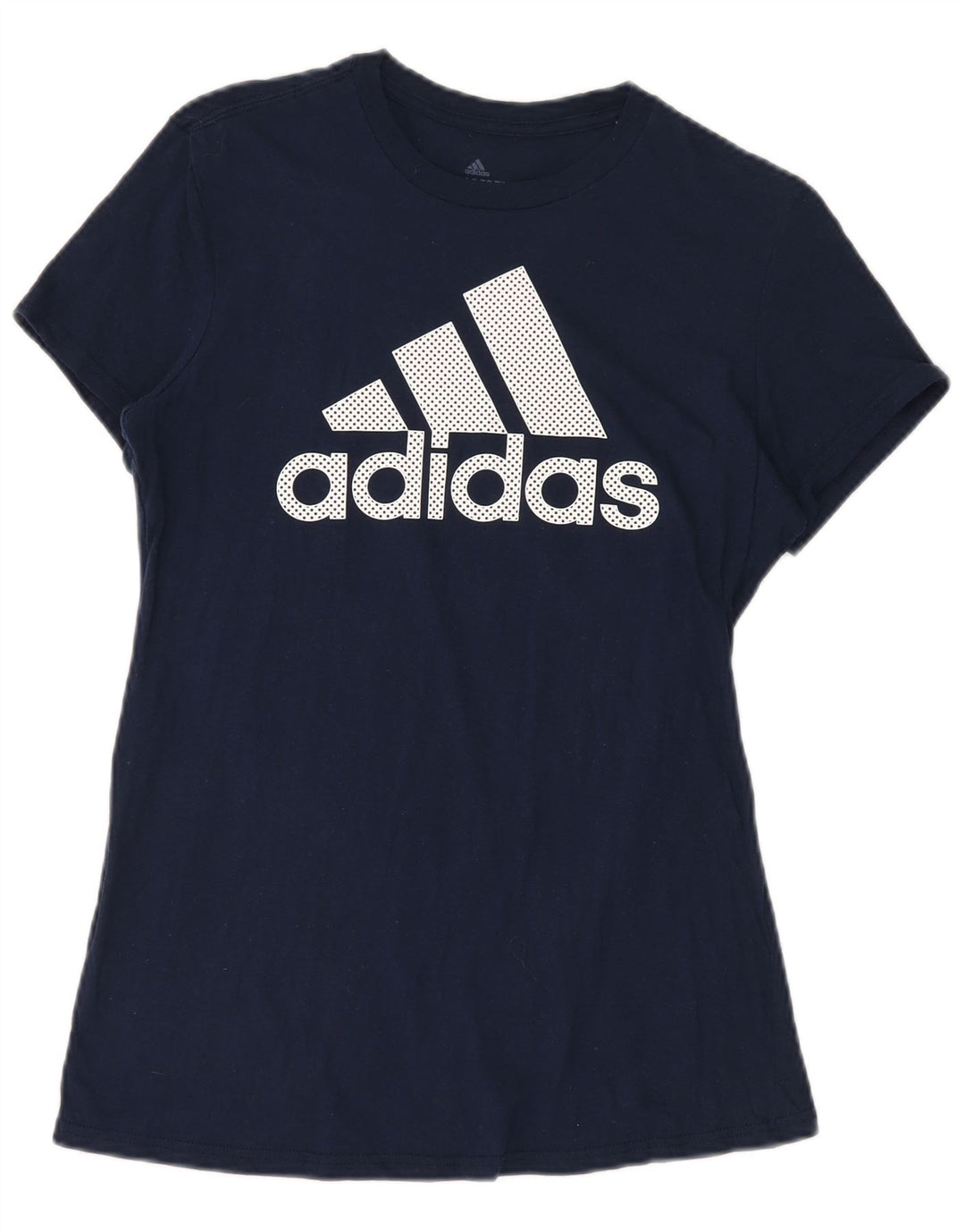 Женская футболка с рисунком Adidas Top UK 14 Medium Navy Blue