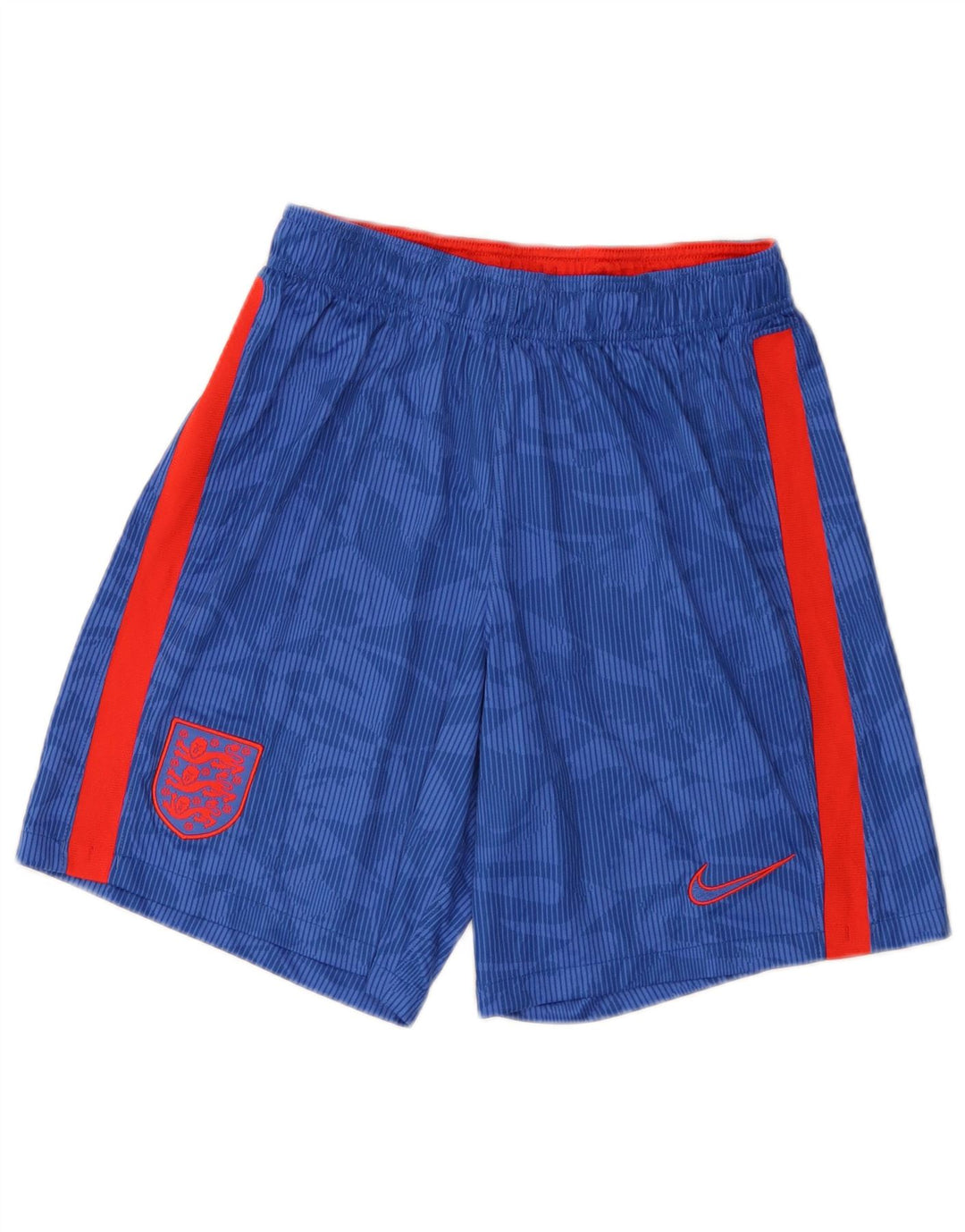 Мужские спортивные шорты Nike Dri Fit с абстрактным узором, большие синие цветные блоки