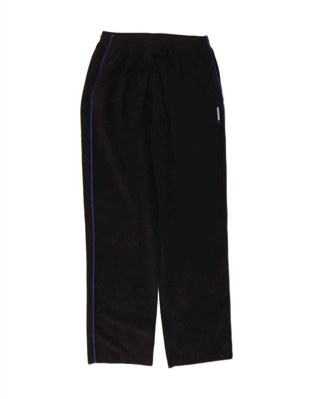 DIADORA Mens Tracksuit Trousers UK 44 Large  Black Polyester Vintage Diadora and Second-Hand Diadora from Messina Hembry 