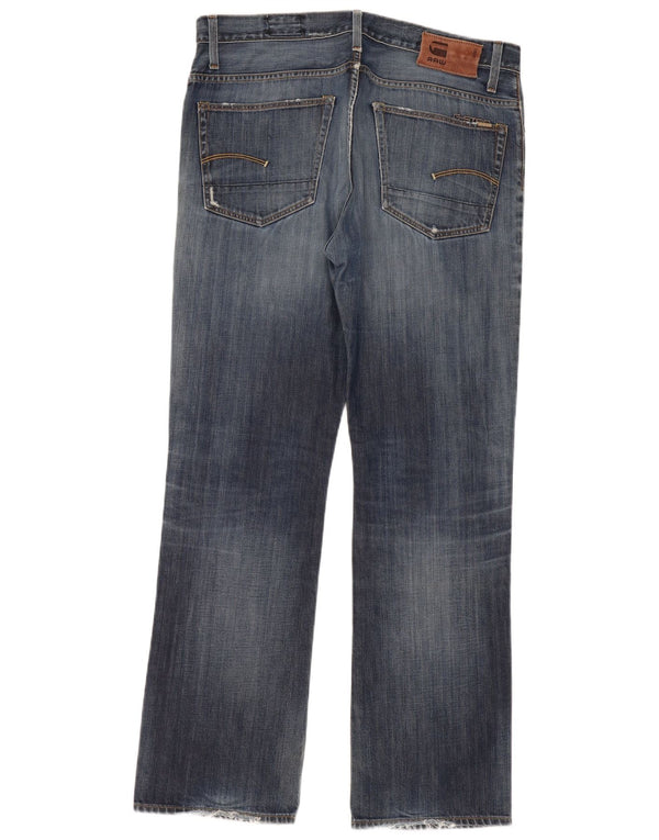 Мужские прямые джинсы G-Star W38 L34 синие