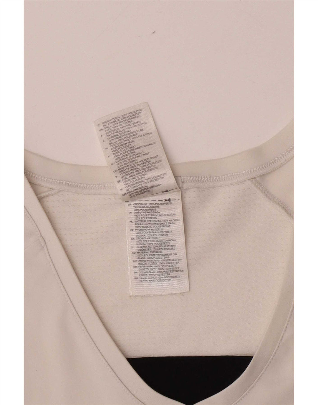 Женская футболка Adidas Top UK 12 Medium White Polyester