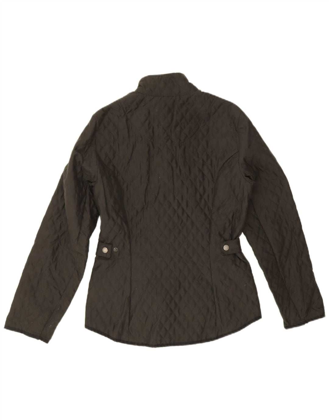 Женская стеганая куртка Barbour UK 8 маленькая черная из полиэстера