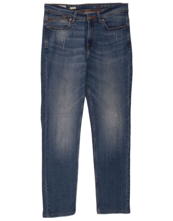 Мужские узкие джинсы Harmont & Blaine W32 L29 синие