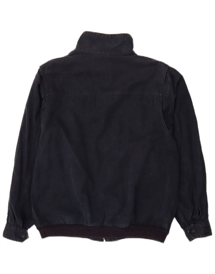 Мужская куртка-бомбер FAY UK 42 XL темно-синяя