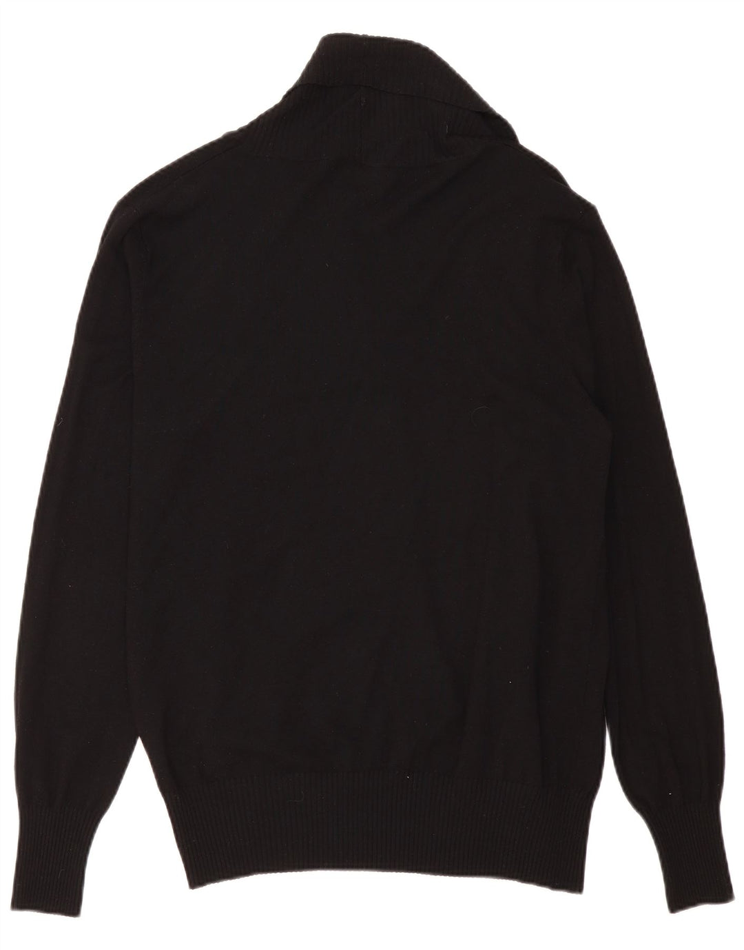 ZARA Mens Cardigan Sweater Large Black