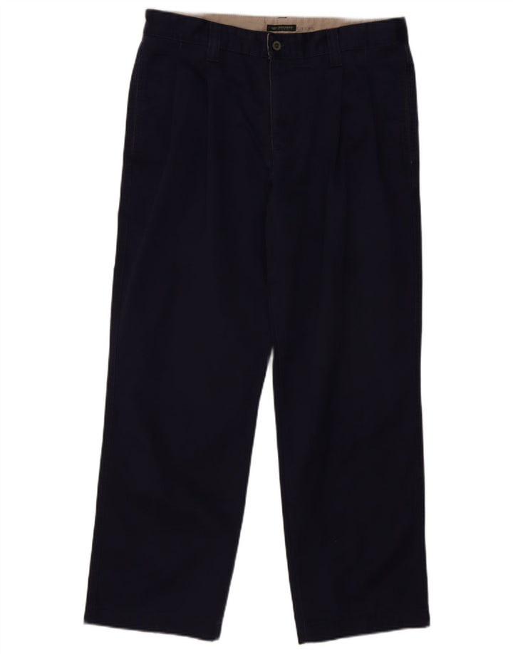 Мужские брюки-чиносы цвета хаки Dockers W33 L28 темно-синие