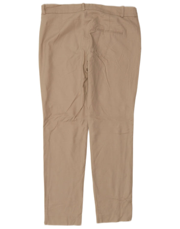 Женские узкие брюки-чиносы Zara EU 38, маленькие W28 L28, бежевые