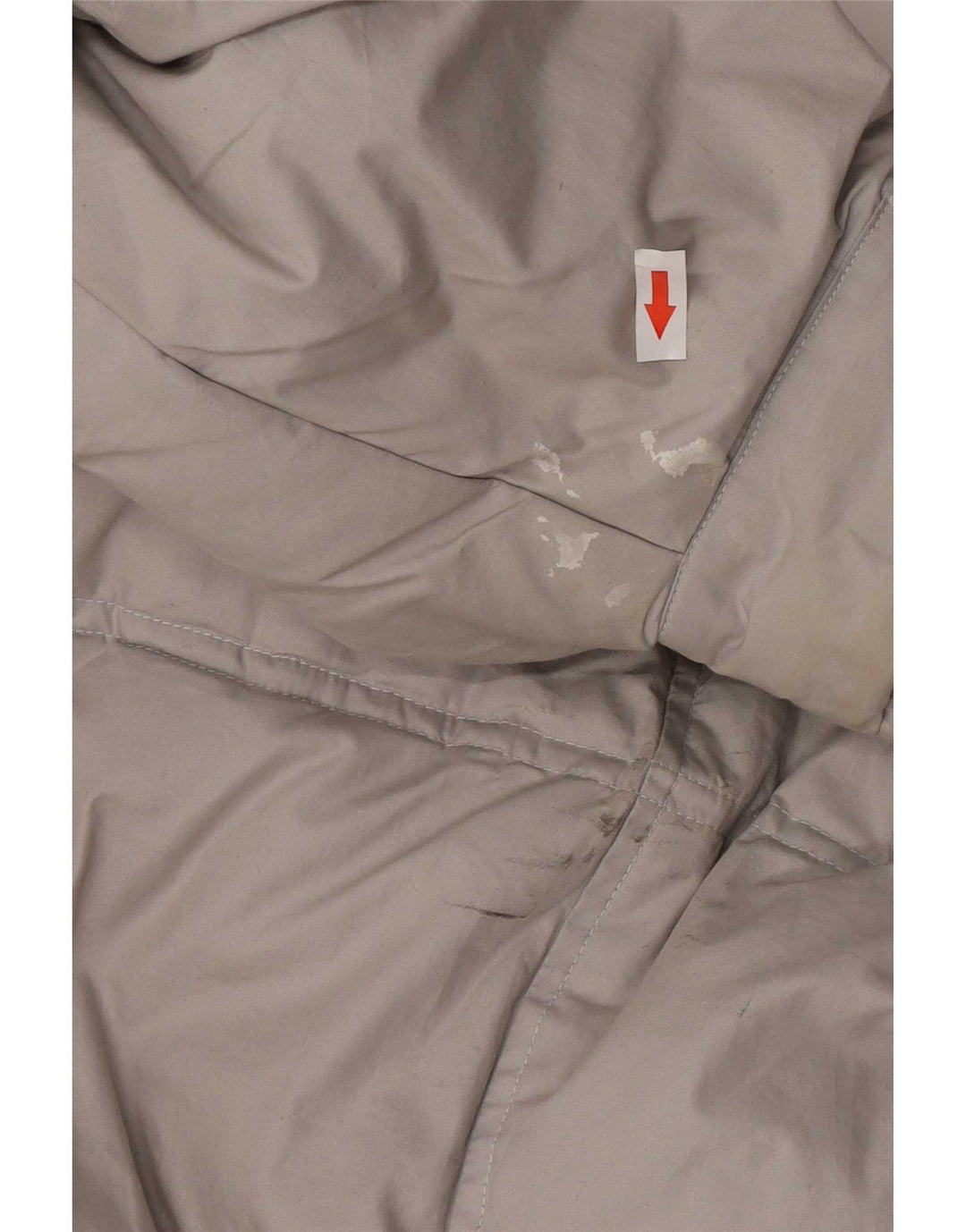 Винтажная мужская стеганая куртка UK 44 2XL, серый хлопок