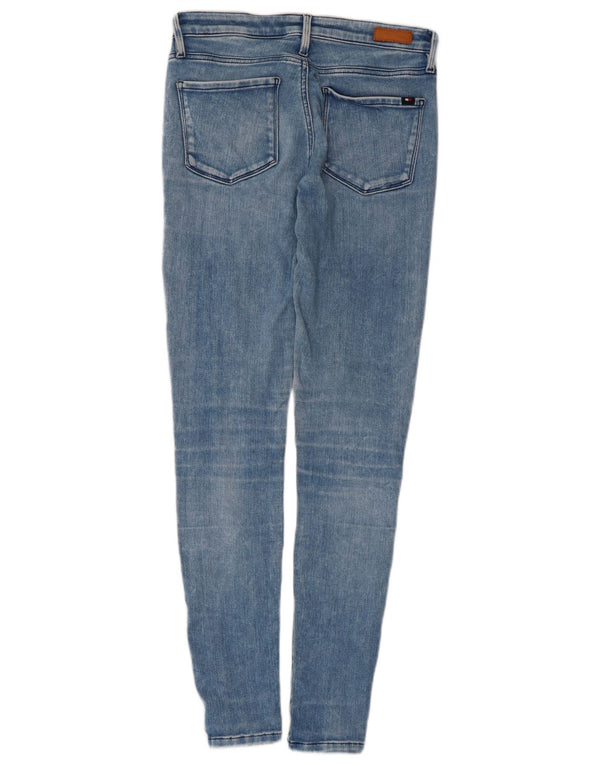 Женские джинсы скинни Tommy Hilfiger Como LW с джегингами W27 L28, синий хлопок