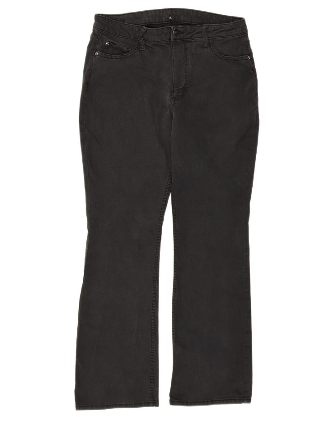 Женские джинсы Lee Bootcut UK 14 XL W36 L28 Серые хлопковые