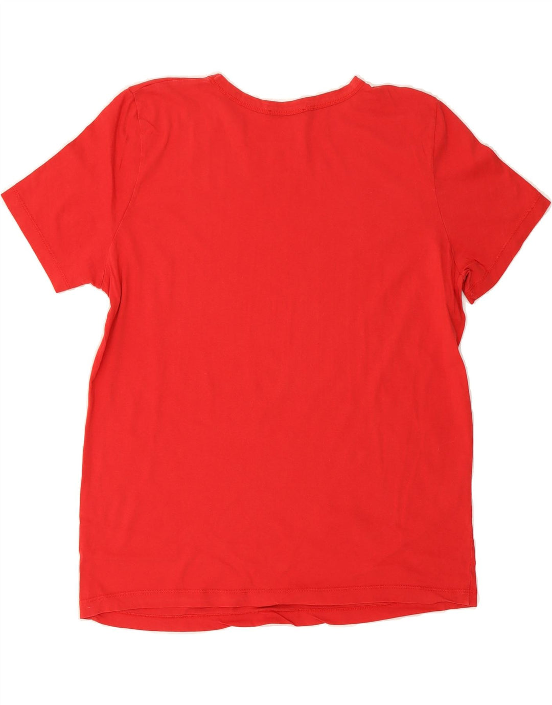 ZARA Womens T-Shirt Top UK 16 Large Red Vintage Zara and Second-Hand Zara from Messina Hembry 