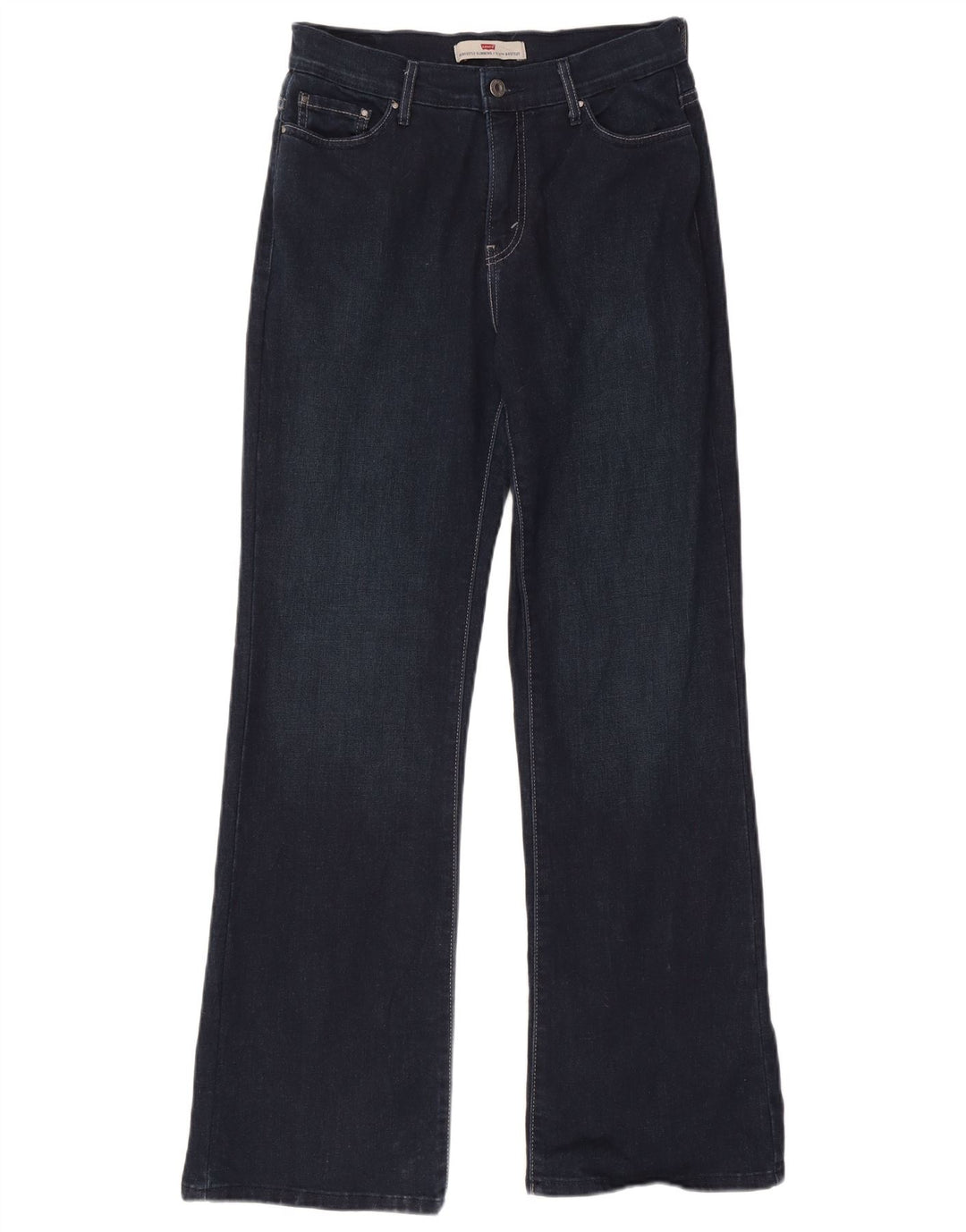 Женские джинсы Levi's 512 Bootcut США 12, большие W30 L31, темно-синие
