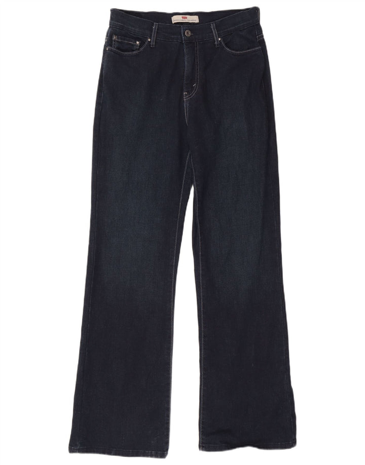 Женские джинсы Levi's 512 Bootcut США 12, большие W30 L31, темно-синие