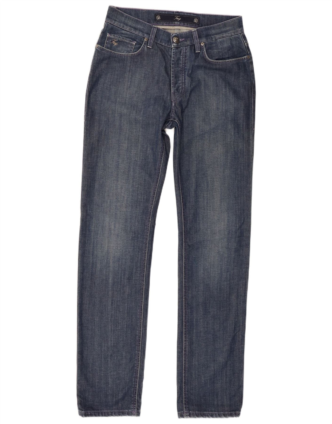 Мужские узкие джинсы Fay W34 L33, синие, хлопок