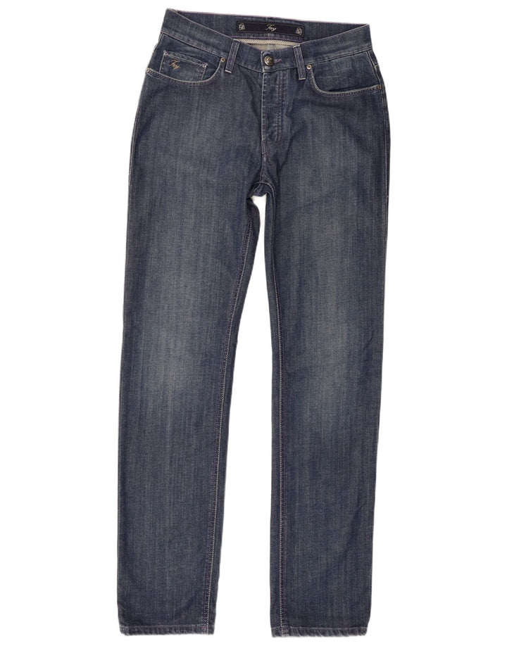 Мужские узкие джинсы Fay W34 L33, синие, хлопок