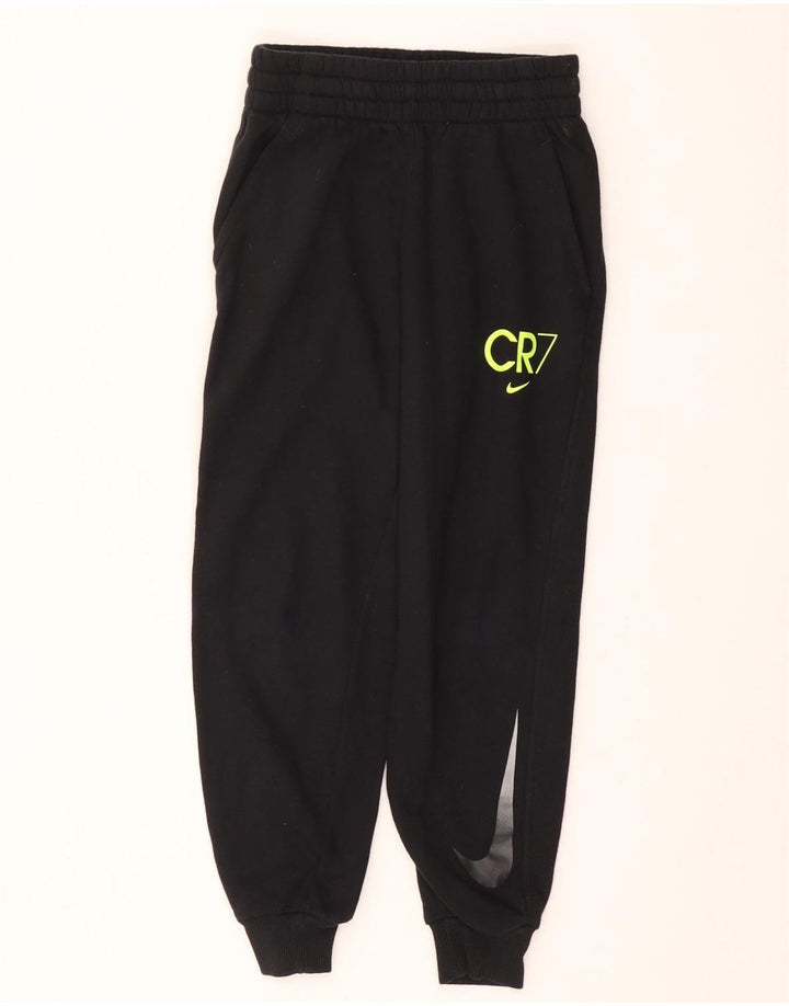 Спортивный костюм NIKE для мальчиков, брюки для бега, 8–9 лет, маленький черный