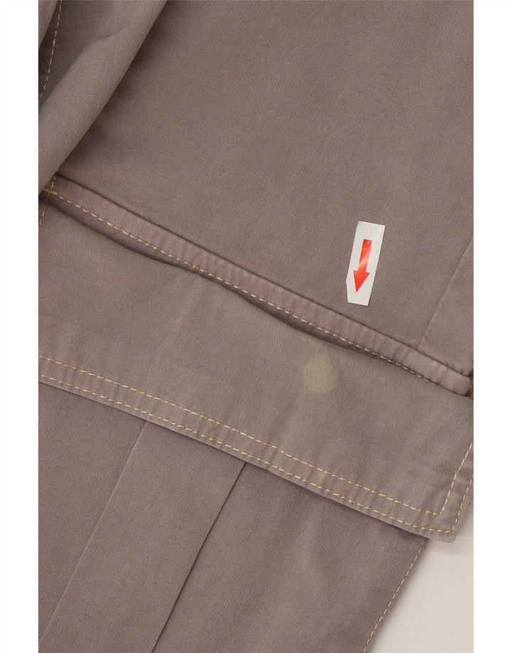 Женские прямые брюки карго Zara EU 38 Small W28 L28 Серые