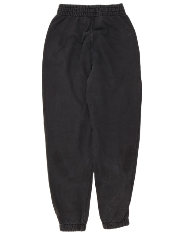 Женские спортивные брюки Adidas Joggers UK 8, маленькие черные хлопковые