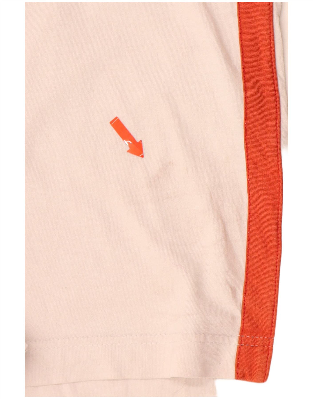 Мужская футболка с рисунком PUMA Top XS, белая с цветными блоками