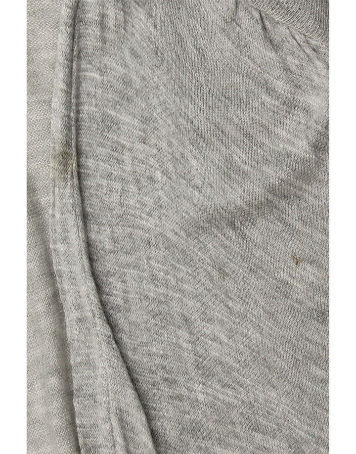 Женский открытый кардиган Zara UK 12, средний серый цвет