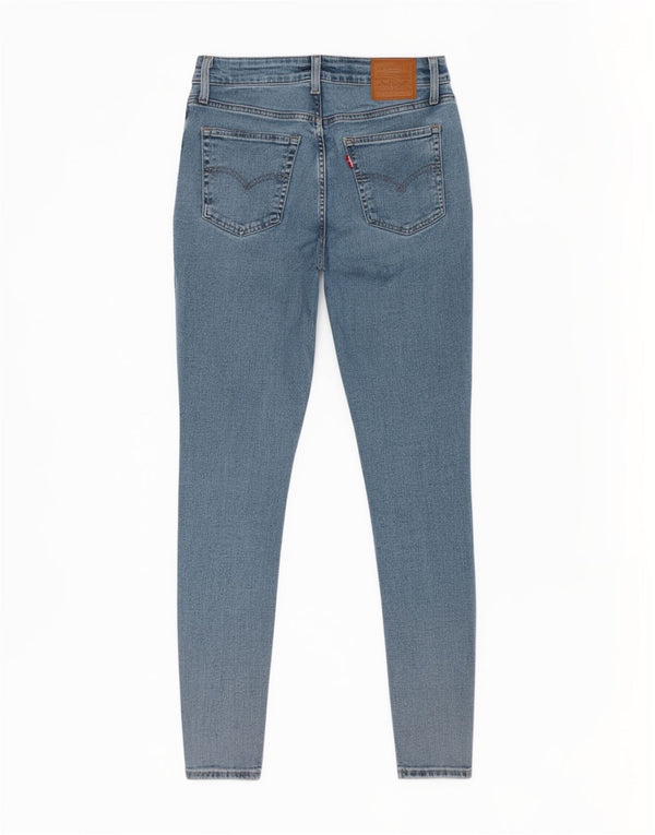 Женские джинсы скинни Levi's 721 с высокой посадкой W27 L28 синие