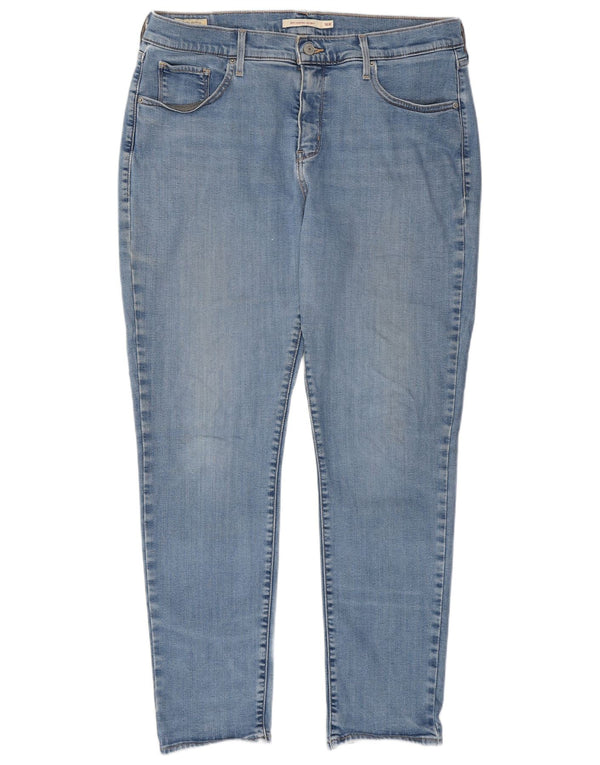 Женские джинсы скинни Levi's 311 Shaping США 16 2XL W36 L29 Синий хлопок