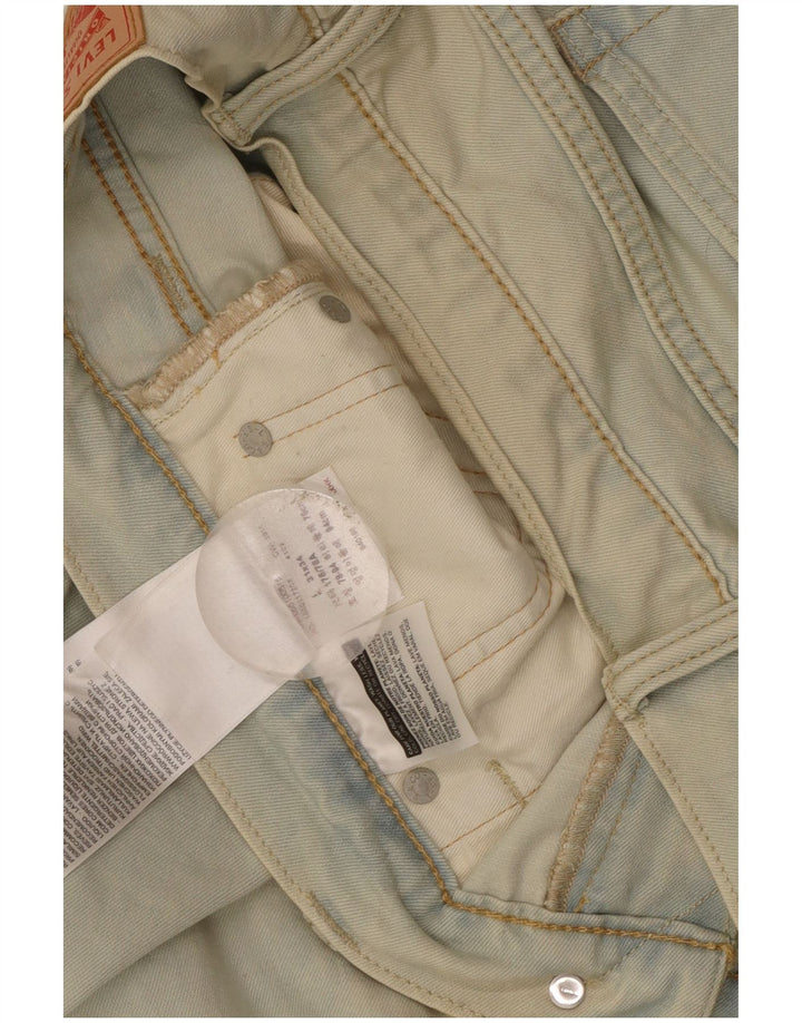 Женские джинсы скинни Levi's 510 W31 L34 синие, хлопок