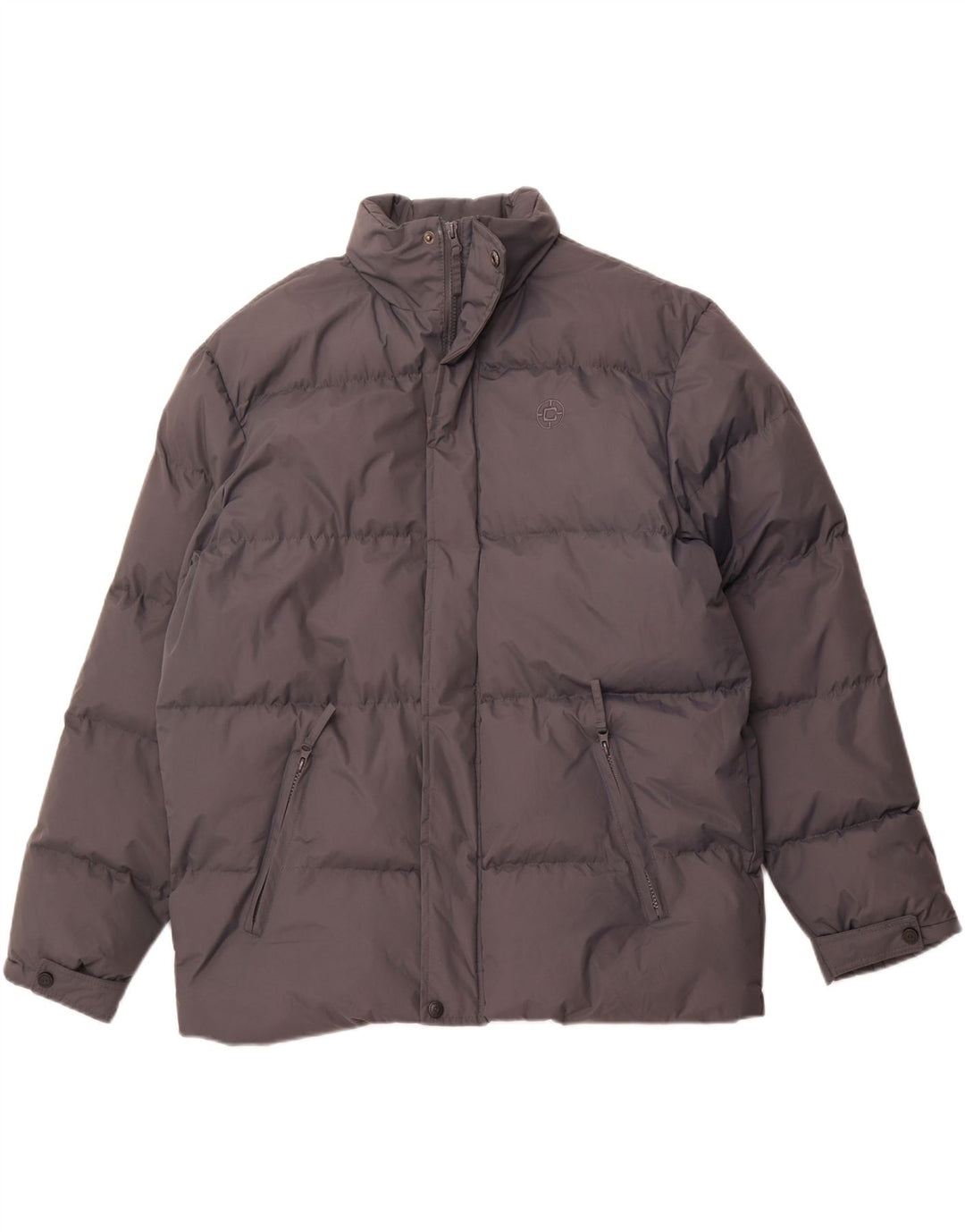 Мужская стеганая куртка COAST GUARD UK 40, большой серый полиэстер