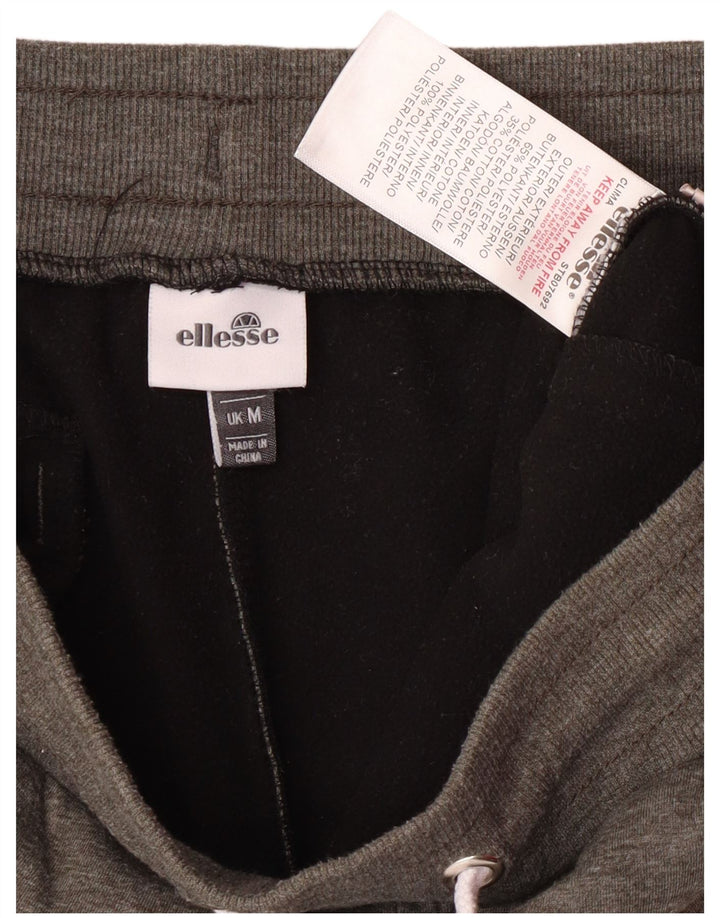 Мужские спортивные шорты Ellesse из хлопка среднего цвета хаки