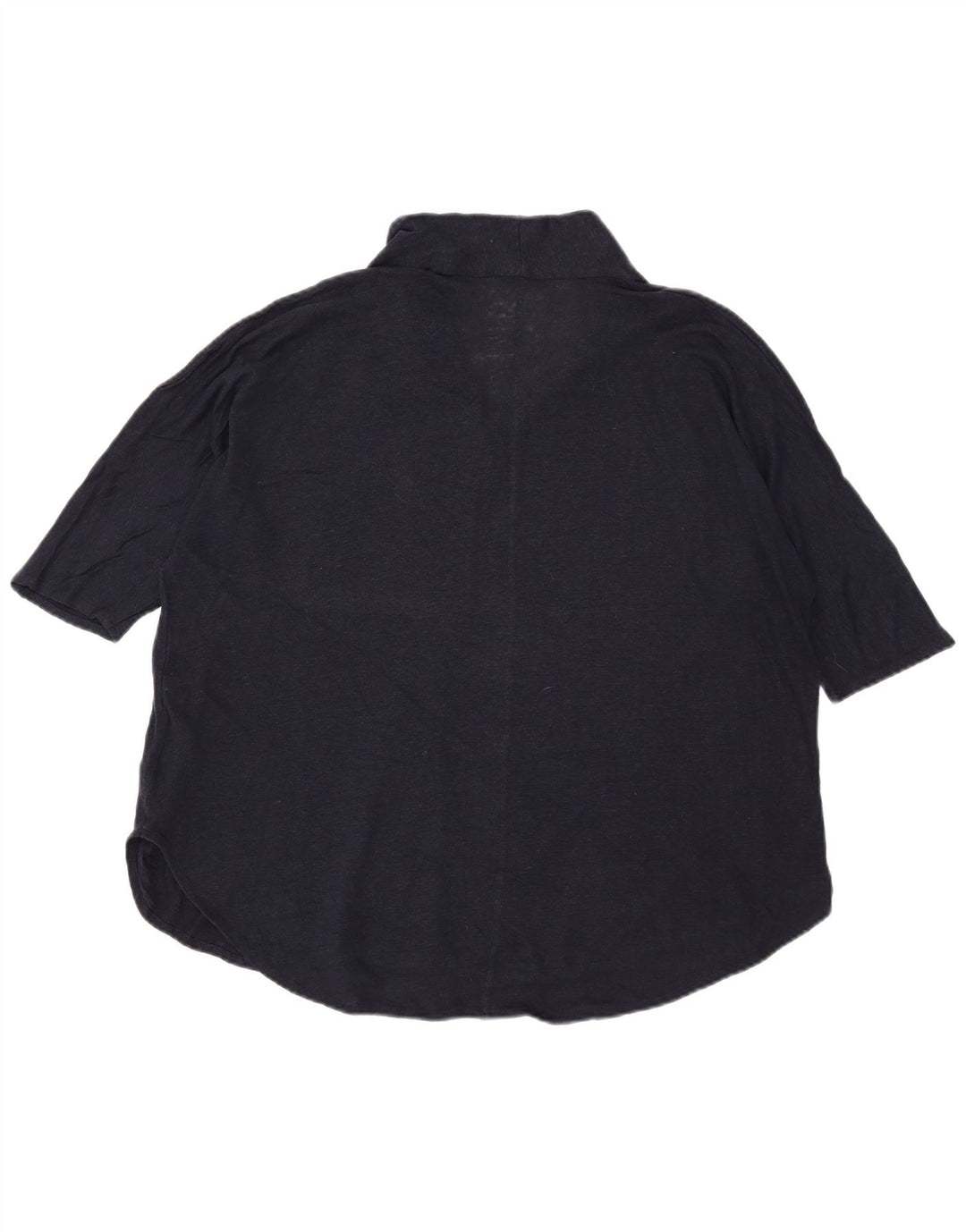 Женская блузка Massimo Dutti Top UK 18 XL Темно-синий лен