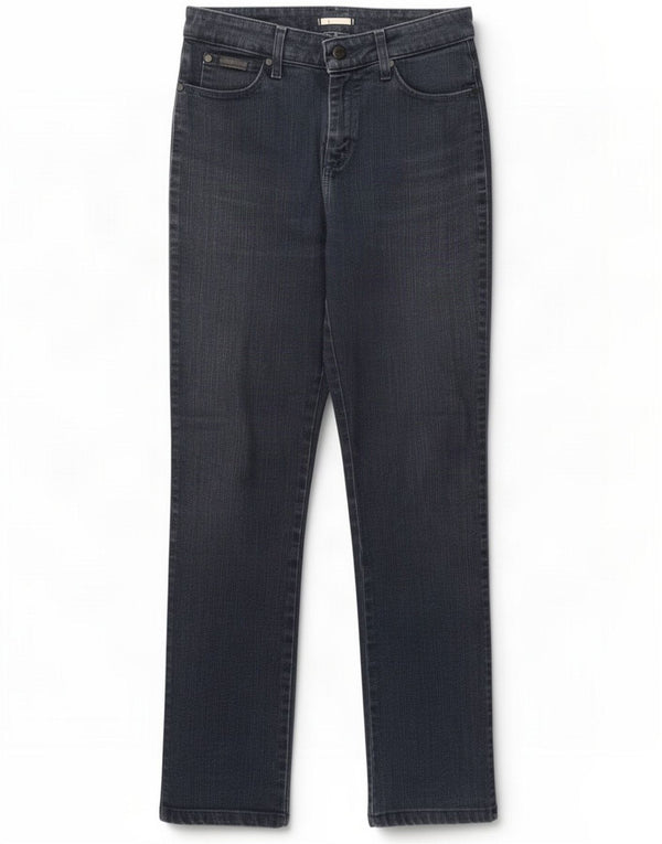 Wrangler Женские прямые джинсы TIna W28 L29 Темно-синий хлопок
