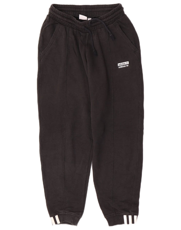 Женские спортивные брюки Adidas Joggers UK 4 XS, черный хлопок