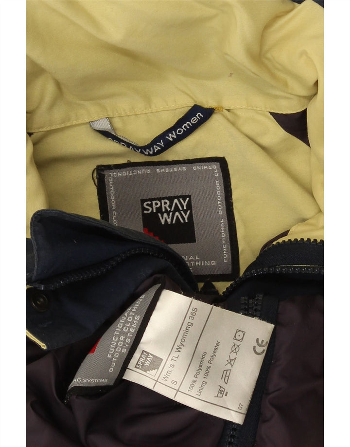 Женская оверсайз-дождевик с капюшоном Sprayway UK 10, маленький желтый полиамид
