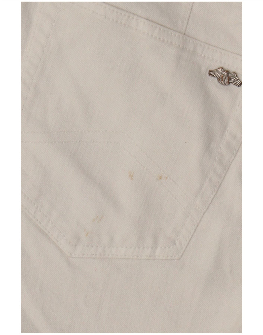 Мужские джинсы Armani Exchange Slim W33 L28, белый хлопок