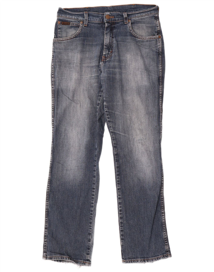 Мужские прямые джинсы Wrangler Texas Stretch W31 L30, синий хлопок