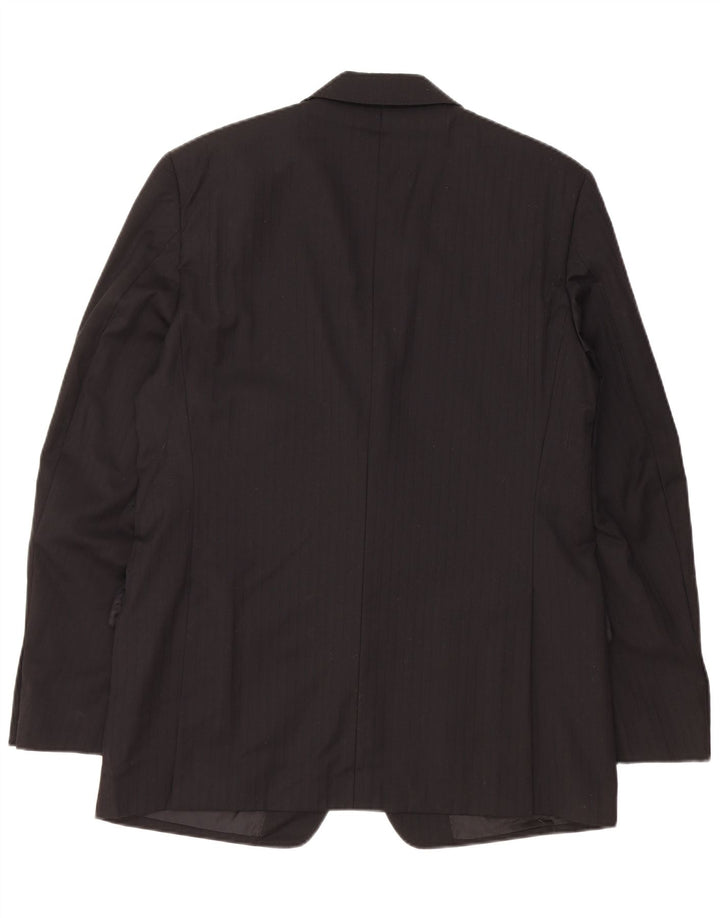 Мужской пиджак с 2 пуговицами HUGO BOSS EU 50, большая черная полоска