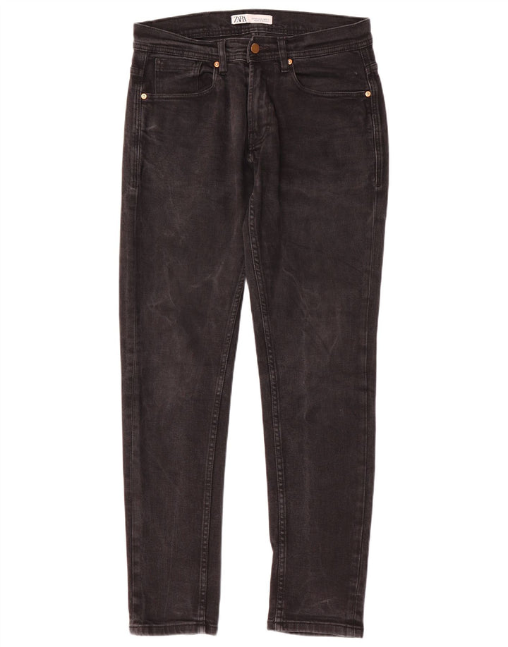 Джинсы мужские узкие Zara EU 40 Medium W31 L30 черные