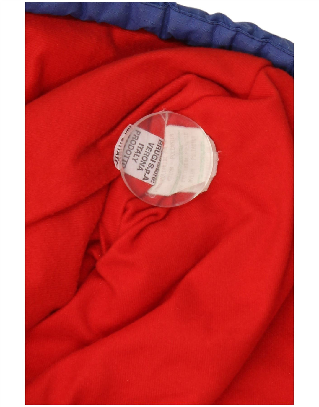 Винтажная мужская лыжная куртка с графическим рисунком UK 42 XL, синяя из полиамида
