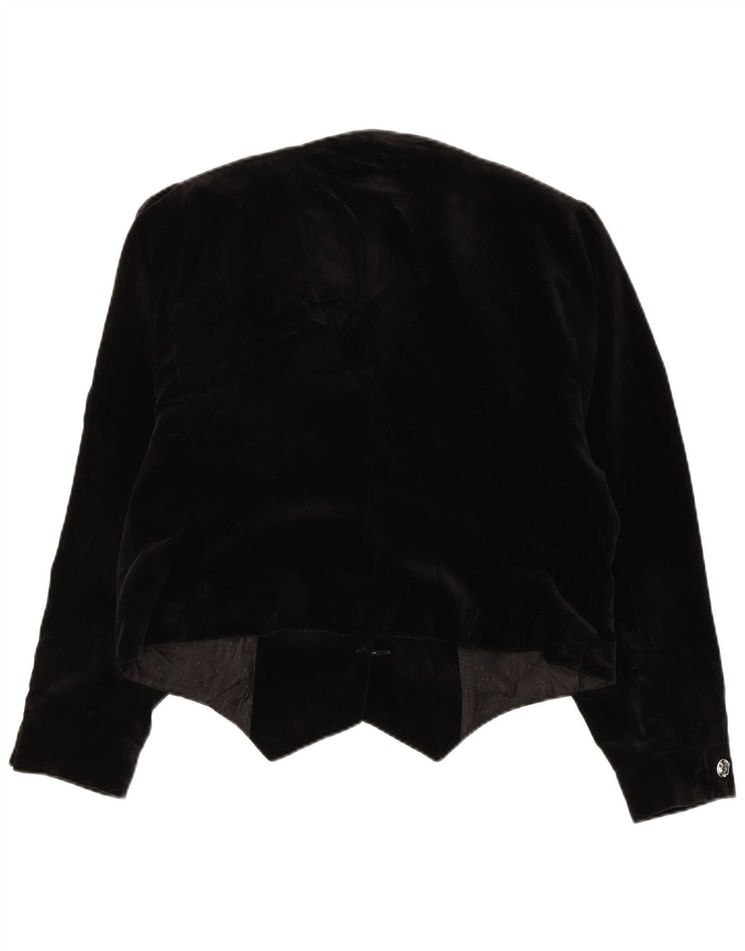 Женский бархатный пиджак с 3 пуговицами HAMMERSCHMID, большой черный хлопок, EU 42