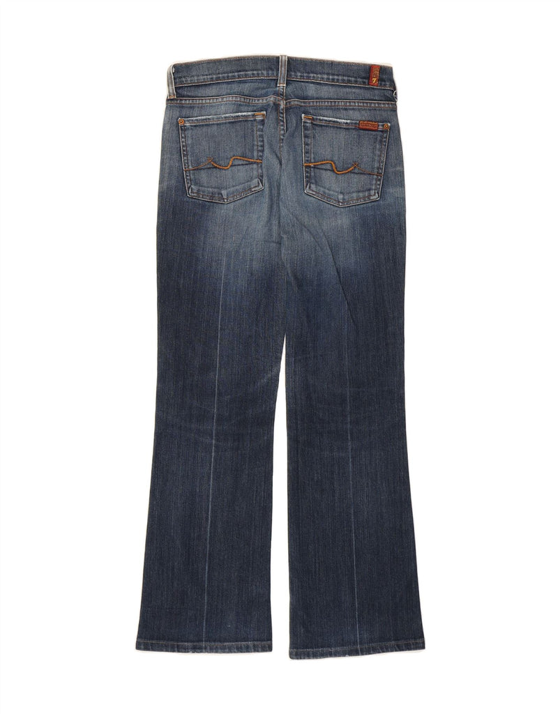 7 FOR ALL MANKIND Womens Bootcut Jeans W28 L29 Blue Cotton Vintage 7 For All Mankind and Second-Hand 7 For All Mankind from Messina Hembry 