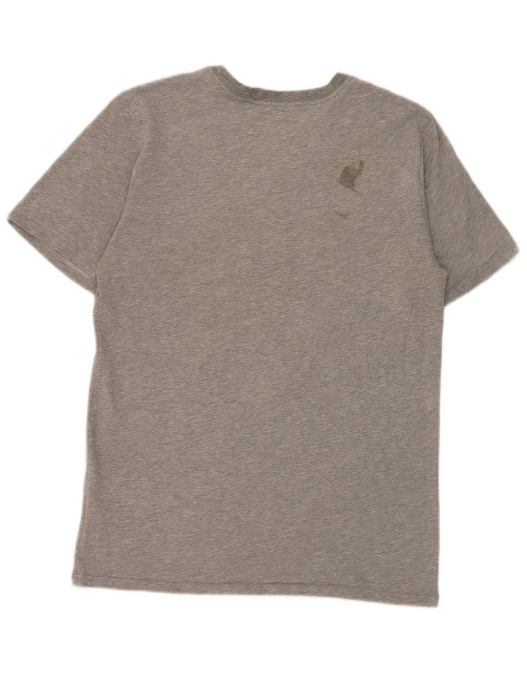 Мужская футболка с рисунком Nike Dri Fit, маленький серый хлопковый топ