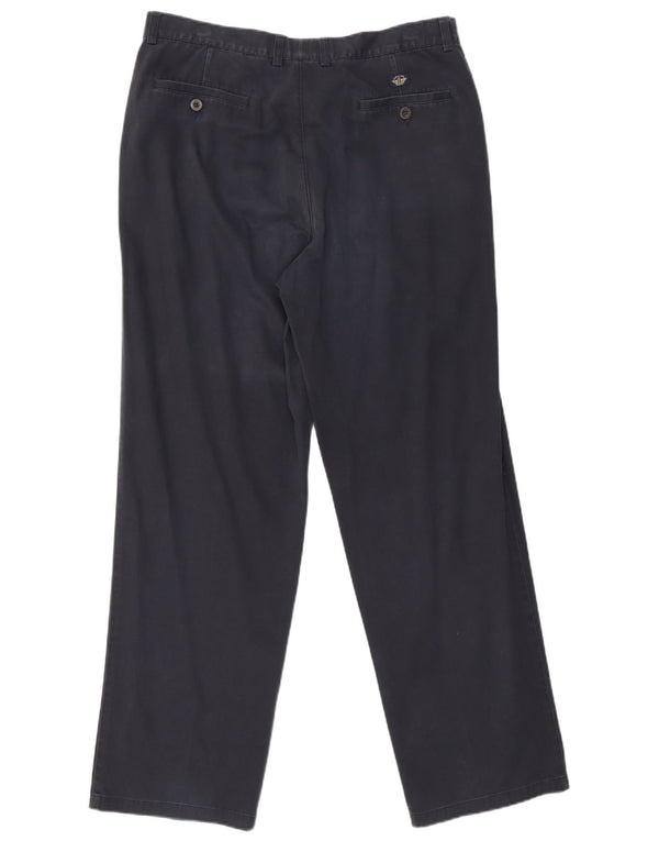 Мужские прямые брюки-чиносы Dockers W36 L32 темно-синие