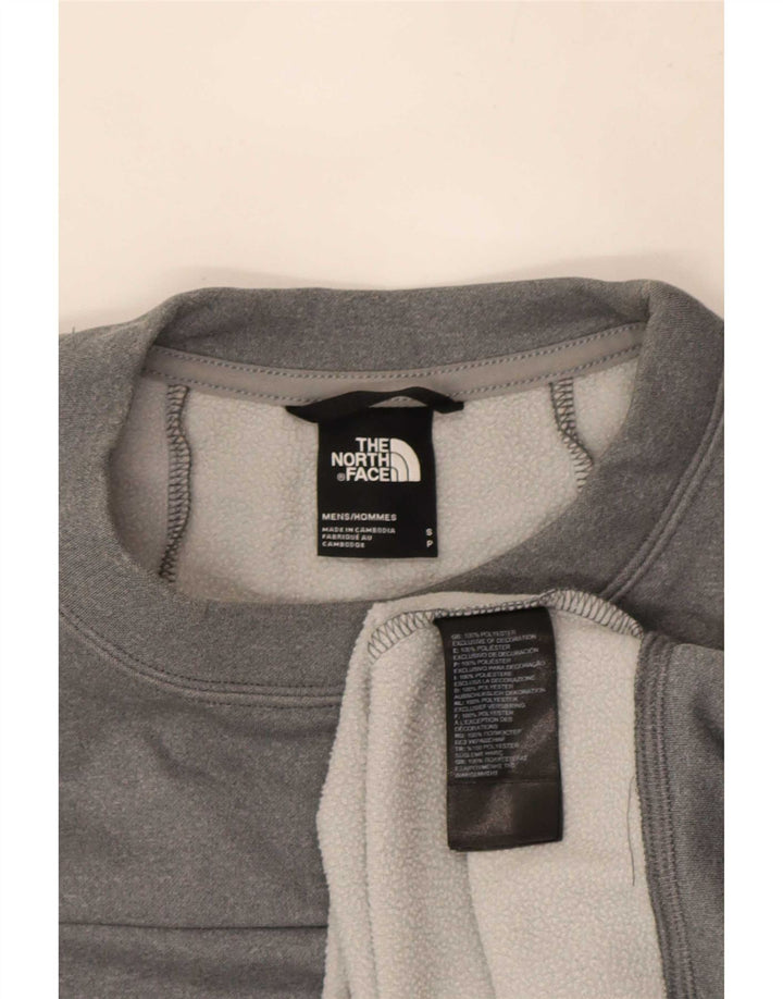 Мужской джемпер-толстовка The North Face, маленький серый полиэстер
